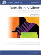 Fantasia in A Minor piano sheet music cover